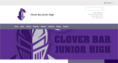 Desktop Screenshot of cloverbar.ca